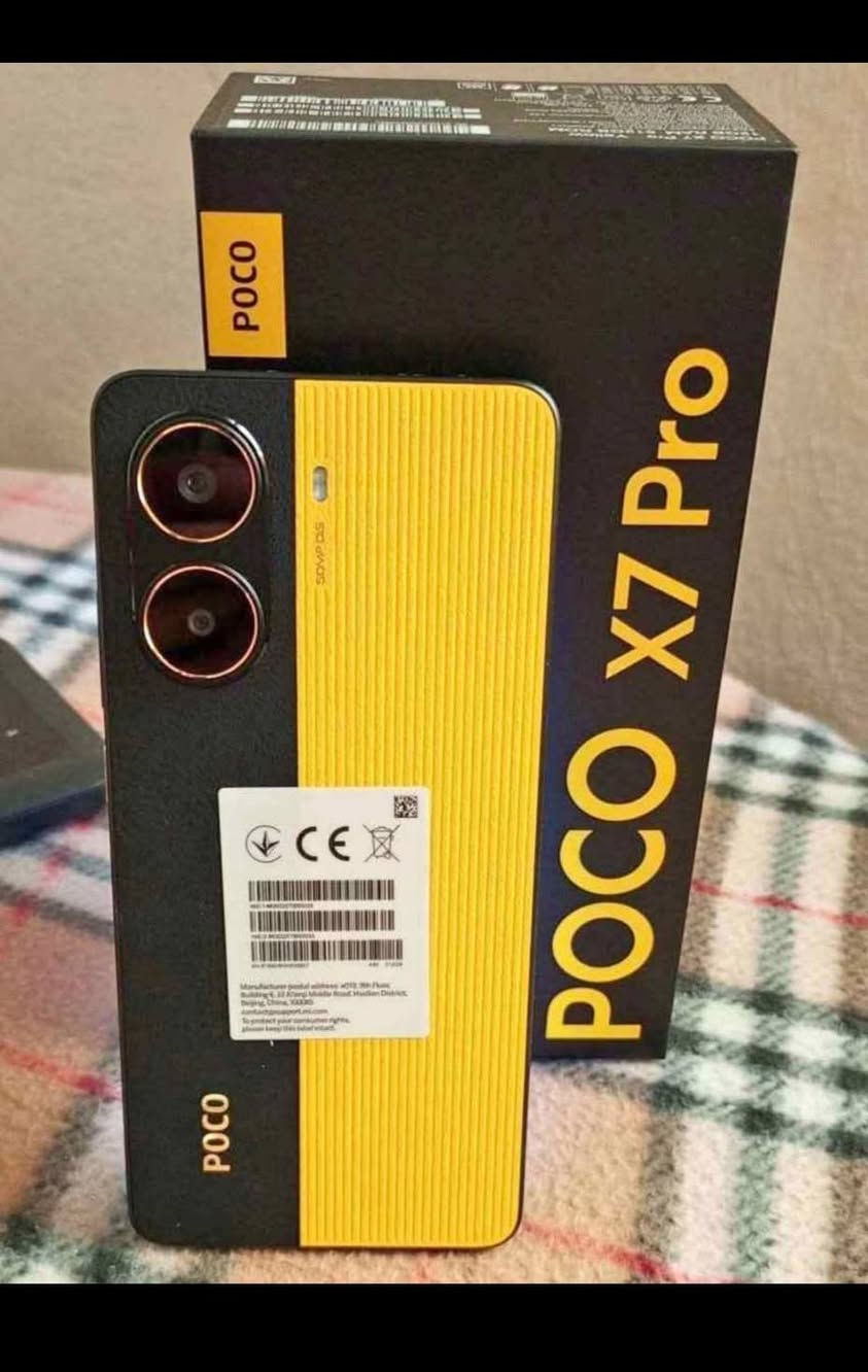 السلام عليكم جهاز POCO X7 Pro
النضافه  100 بل 100
وحش العاب ذاكره 512 رام 12+12
سعره من الخير 375 الف قفل بدون عمله


**إذا كنت صاحب هذا الإعلان وتريد حذفه لأي سبب، رجاءا أرسل رسالة إلى الدعم الفني**