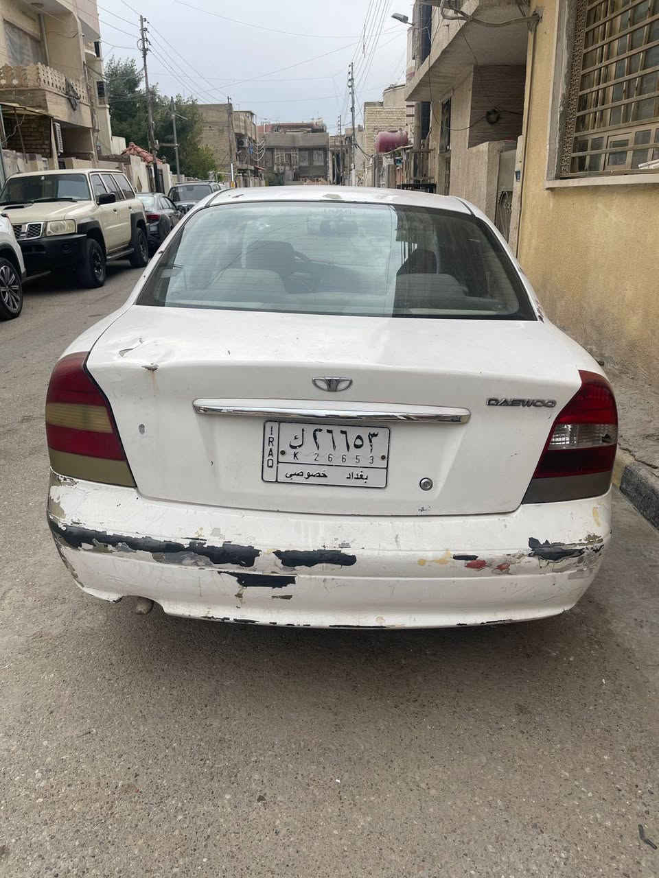 السلام عليكم
دايو نوبرا 2  خليجي موديل 2000 
محرك اوبترا 
كيرها نظيف 
كهربائيات جديده مرجعها بلادي
تبريدها خير من الله 
رقم السياره بغداد باسمي مشروع وطني تحويل مباشر 
 عنوان السيارة بغداد الحرية
السعر ٣٠ 
إني مكلف بالنشر هاذا رقم صاحبها 
***********
