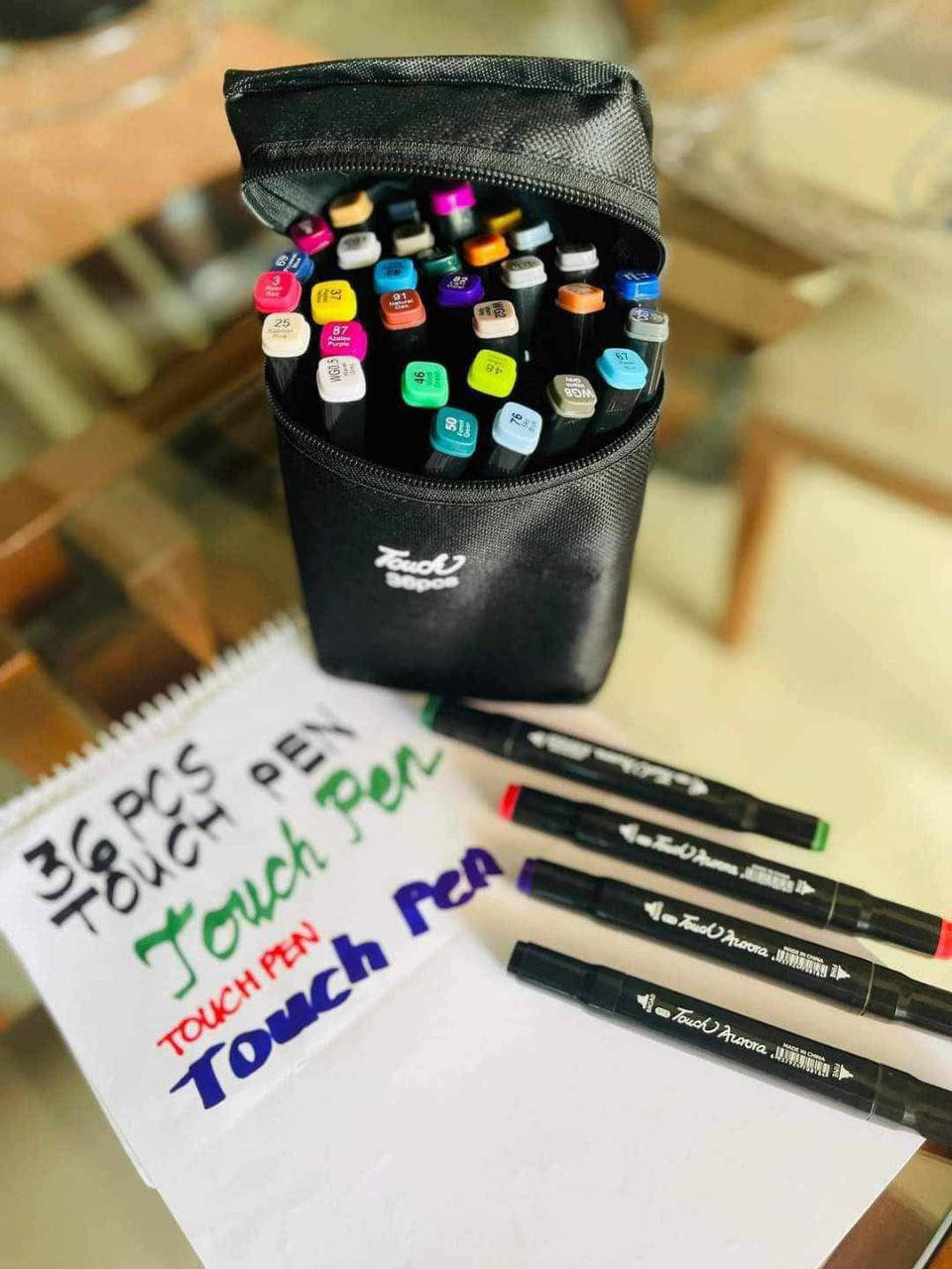 🖍مجموعة أقلام ماركر الفنية الشهيرة Touch 36pcs ✏️✏️
🖍حقيبة متكونةمن 36 قلم ألوان مختلفة ، أقلام تلوين ، رسم تخطيطي ، ألوان للأطفال والكبار ، رسومات تخطيطية ، خط ، ألوان فنية 🌈

🖍أقلام تحديد مزدوجة الجهات ، متعة مضاعفة : رؤوس مزدوجة سميكة ودقيقة لتمييز دقيق وتسطير للرسم بخطوط رفيعة وسميكة. تتيح لك إبتكار أنماط ورسومات متنوعة بسهولة 🌈

🖍36 لونًا نابضًا بالحياة: قوس قزح في متناول يديك - اختر من بين 36 لونًا رائعًا وأضفِ الحيوية على أفكارك. سواءً كان كتاب تلوين أو تحفة فنية قيد التنفيذ سيتألق عملك الفني مع أقلام التحديد هذه🌈 

🖍الأصلي نوعية ممتازة درجى أولى مثالية 💯💯

السعر13  الاف

🚘يوجد خدمة توصيل لجميع محافظات العراق ٤ الاف🚘


**إذا كنت صاحب هذا الإعلان وتريد حذفه لأي سبب، رجاءا أرسل رسالة إلى الدعم الفني**