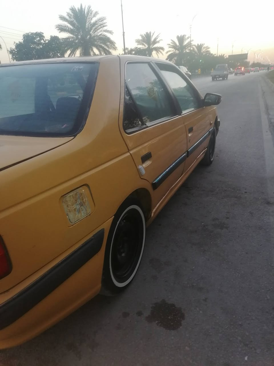 للبيع بيجو بارص موديل 13 مكفوله السعر 27 وبيها مجال مكاني كربلاء ***********
