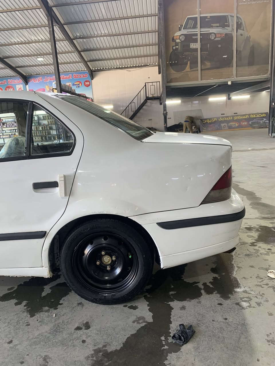 سمند موديل 11 كير فرنسي جديد مكينة كلش حلوة كهربائياتها كلها جدد تبريد شغال ثلج منظومة قبل تلث اشهر ب 500 الف السيارة بيها قطعة وحدة باب السايق والبقية دحجات تخم تاير ويالة جدد كلهن منظومة بانزين جديدة كشنات جدد  بيها خياسات كلش بسيطة بطرف القمارة وبس البقية ما بيها خياسات ابد راعيها سيد بلمكرمة شاب مرتب يريد مداور بس سنويتها ساقطة ب 24 والتجديد ميكلف السنة عشر الاف السيارة موجودة بلنجف الأشرف بحي الرحمة 
السعر 32 وبيها مجال  / واتساب *********** الشراي يتدلل
