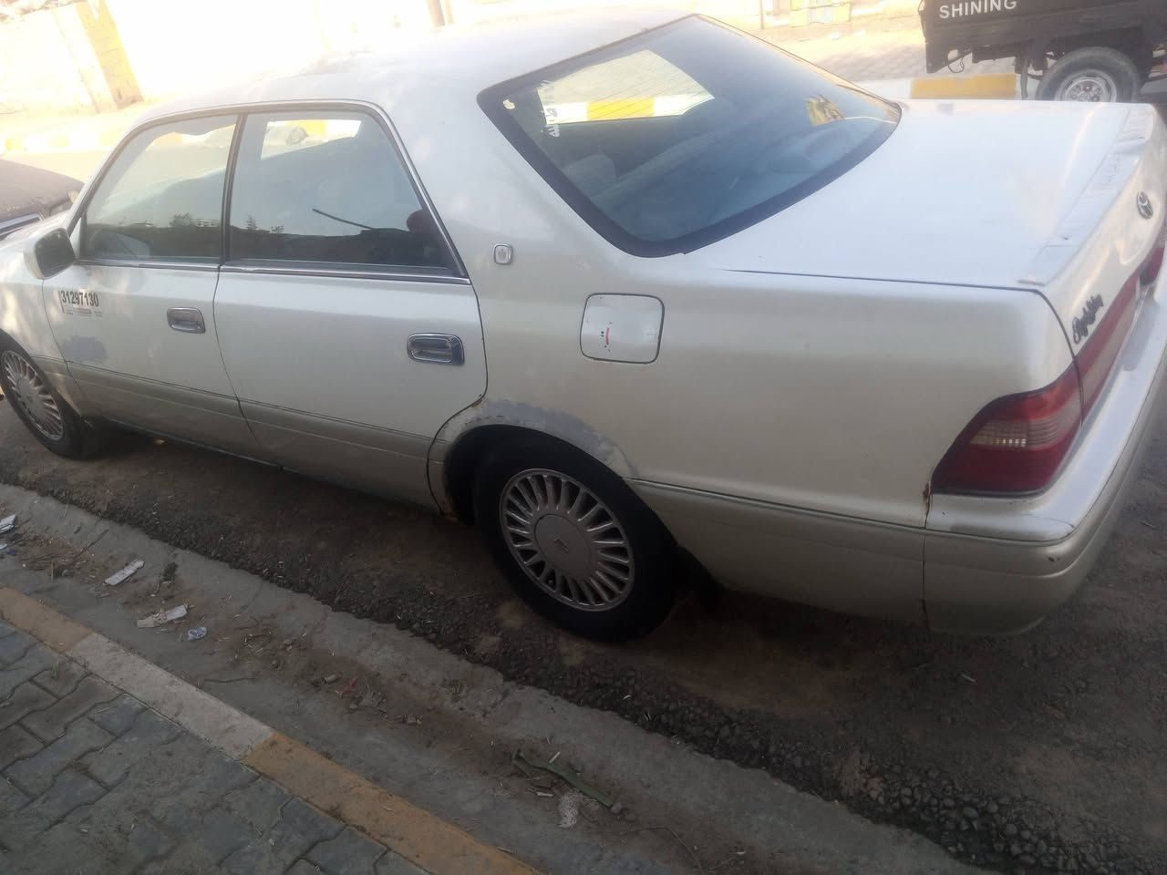 سلام عليكم سياره راس الثور موديل 1995رقم بغداد مكفوله من الگصه ونقل جثه ومن الضربه بسمي  السعر اتصل ع الرقم ***********
