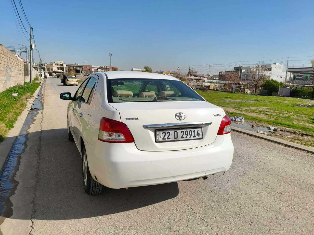 تویوتا یارس 2009 گێر ئۆتۆماتیک 
مەکینە گەورە 
چوار جام کارەبای ئاوێنەی کارەبای 
دەبڵ گێچ ویل کەپ بیلاد کوشین جەگ 
سەیارەکە بێ بۆیاغە 
تەنها یەک پەڵە ساردی هەیە 
 سەنەویشی هەتا ٧/٧/٢٠٢٦ تازەیە باناوی خۆمانەوەیە 
. گۆرینەوەش ناکەم .

سـعـر : لە کۆمێنت داوابکە ڕاستەوخۆ بۆت دێت 📥 

مەکینەکەی تۆزەک دوکەڵی هەیە
هیچ کێشەیەکی تێدا نییە 

ژمارەی خاوەنەکەی 
***********
