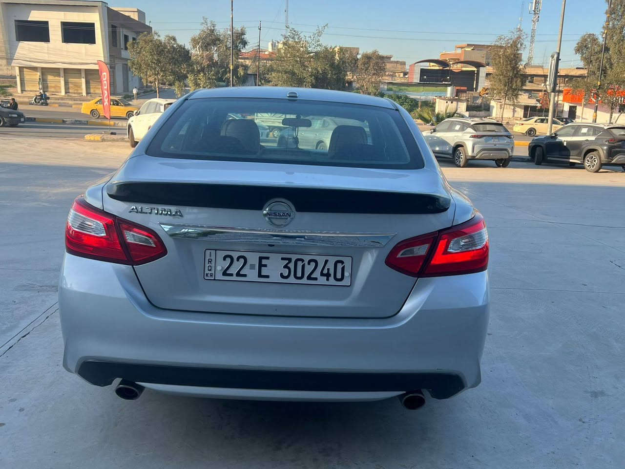 $$108
***********
نيسان التيما موديل 2016 مواصفات sv بصمه تحكمات سترين شاشه كاميرا ضرر بوند امريكي وبلعراق صفحه بدون دواخل  طخم امامي خلفي جديد رقم سنويه وهزه جديد
