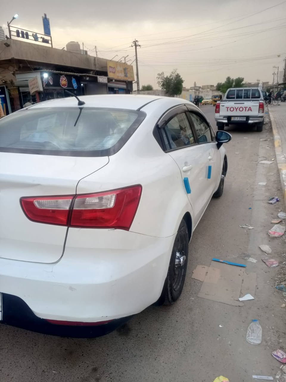 سيارة كيا ريو رقم بغداد 2016خليجي محرك 1600تبريد بارد ثلج مكينه وكير وصدر امامي وخلفي ممتاز تأيرات نص عمر صدر مكفول وكشر حلو فقط قطعه وحده سيارة بلادي مال بيت تجي گلب وشوف اي استفسار الاتصال على رقم ***********

