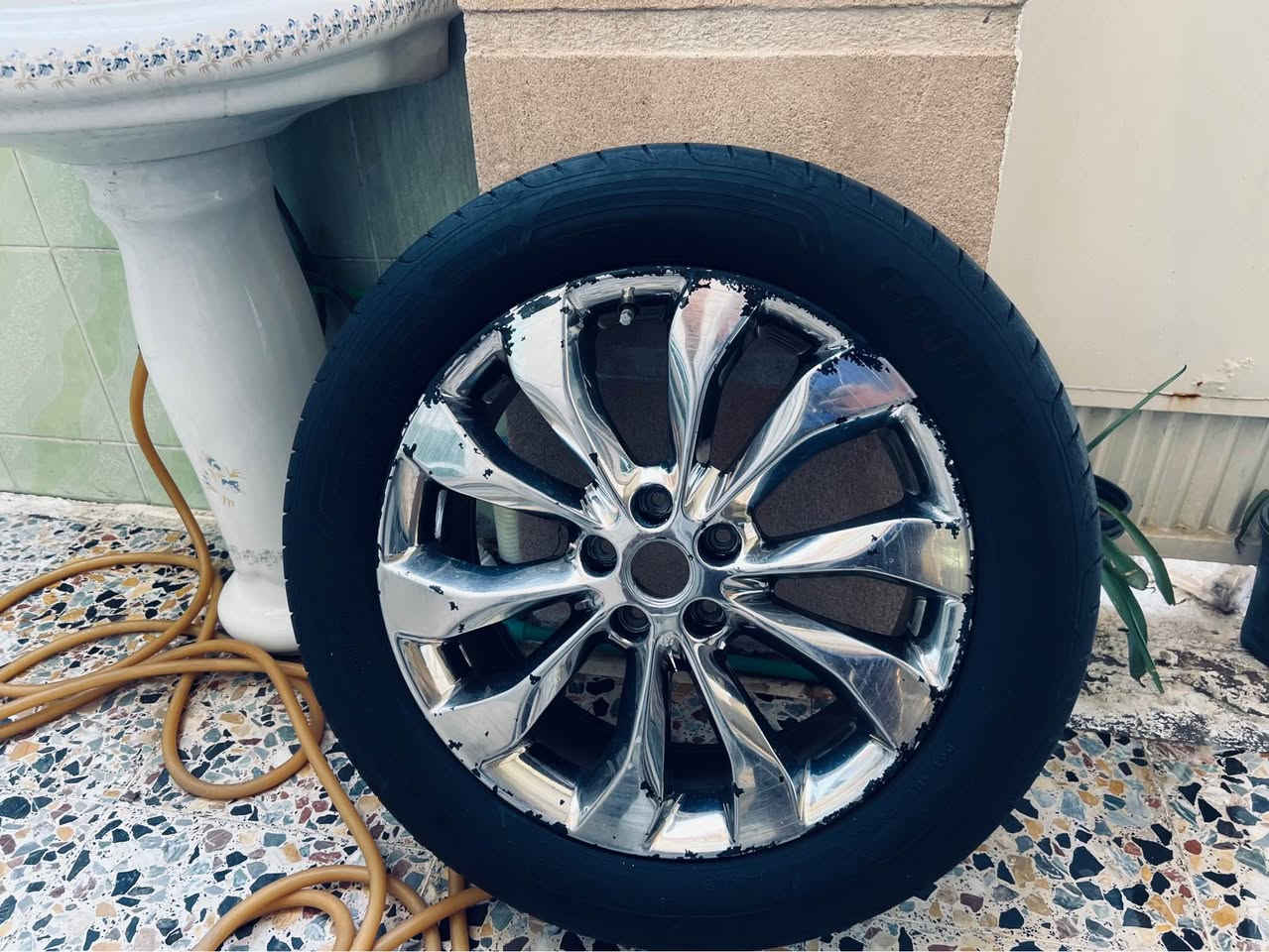 تكً ويل كب سورنتو كروم ستيل

حجم 19 بي شخوط موضحة بالصور

مع اطار كوري نظيف كود يير حجم 235/55/19

انتاج الاطار 2020

للبيع السعر  100 الف 

مكاني بغداد متوفر توصيل داخل بغداد

ملاحظة  عدد 1 فقط

*********** بغداد, العراق

