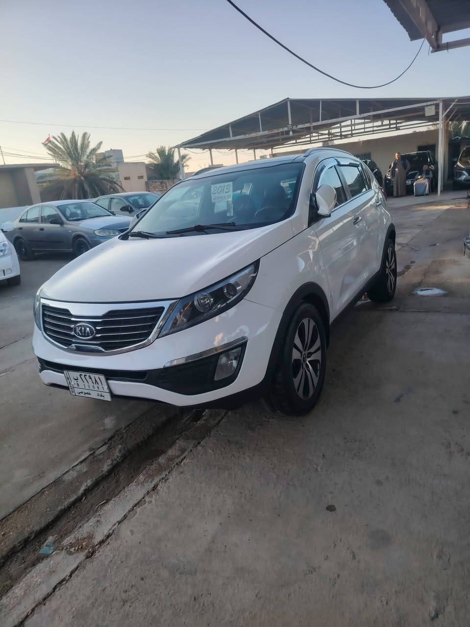 السلام عليكم
كيا سبورتج  2013 خليجي 

فول مواصفات 

————-

مواصفات :

-بانوراما 

-تحكم ستيرن 

-اشاير مري 

-مري شفط 

-لدات اماميه 

-يدات نيكل

جلد اسود ومشمشي
  كشن كهرباء 

الكشر : 
السيارة  

بيها رش جاملغ خلفي فقط

وبنيد تبديل بلادي بدون صبغ 

رقم بغداد تحويل ثاني يوم 

السعر 140

العنوان أنبار حديثه 

***********
