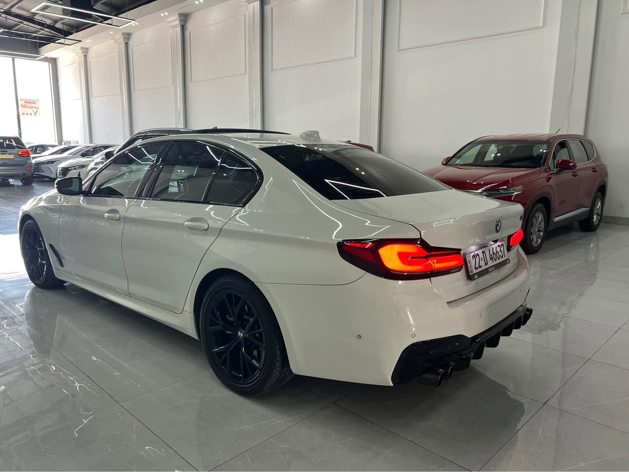BMW 2022 Mpachag بلادي فول فول مواصفات حجم 530 i xdrive كشنات جلد داتو شو مسجل تحكم اشاره ويل رياضي mدسكات كله مختمه m ماشيه قليل ٣٥ الف صندوق شفط مري شفط حساسات رادارات جميع جوانب داخل اسود ٧٠٠ ضرره كله سطحي مابيه داخل بشرط صبغ فقط ٣ قطع وقطعتين تبديل شركه اصلي مكان سياره اربيل للاتصال *********** سعو 💣٢٨٥ جوه السوك أربيل, العراق
