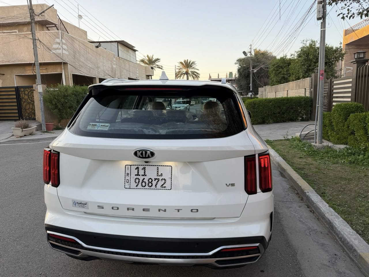 كيا سورنتو خليجي موديل 2021   رقم بغداد باسمي                محرك 6 سلندر فول عدا فتحه  مكفوله مو الضربه والصبغ ماشيه 35 بيه طخه صغيره بلباب مواصفاته جنطه كهرباء 7 راكب كشنات جلد بردات بصمه تشغيل كشنين كهرباء وباقي مواصفات معروفه سياره جاهزه بدون اي نقص مكاني بغداد جهاد الاطباء السعر 263

***********
