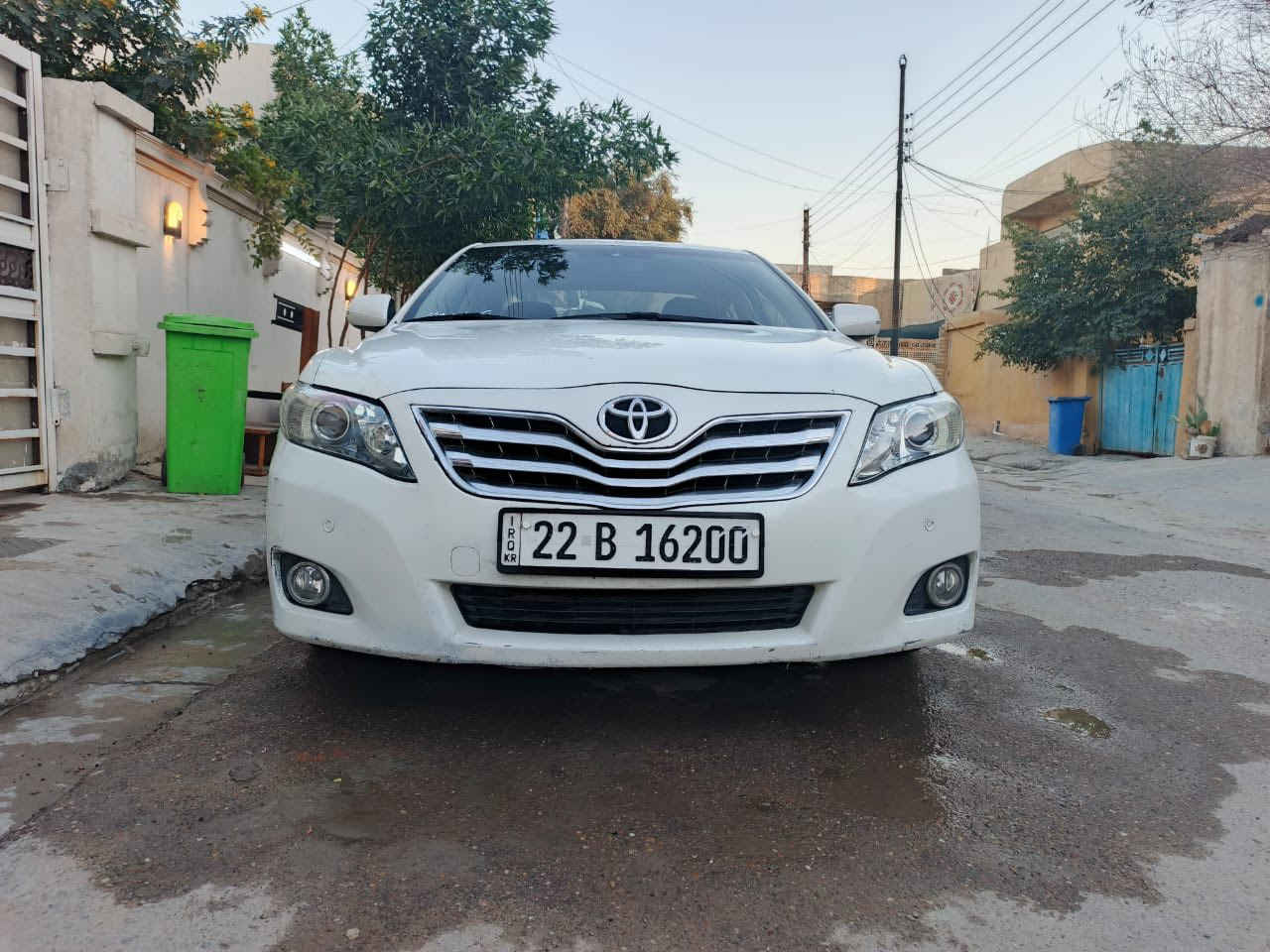 سلام عليكم
كامري 2010 خليجي فول مواصفات GLX رقم اربيل شرط تحويل ثاني يوم 
مكفوله من الضربه فقط بارد بل خشم مال دعاميه الاماميه وتكرمون ضربت جلب ورجعتها والسونار بعد كدامكم 
السعر : 125
رقم الهاتف 
 : ***********
فقط واتساب
مكاني بغداد
