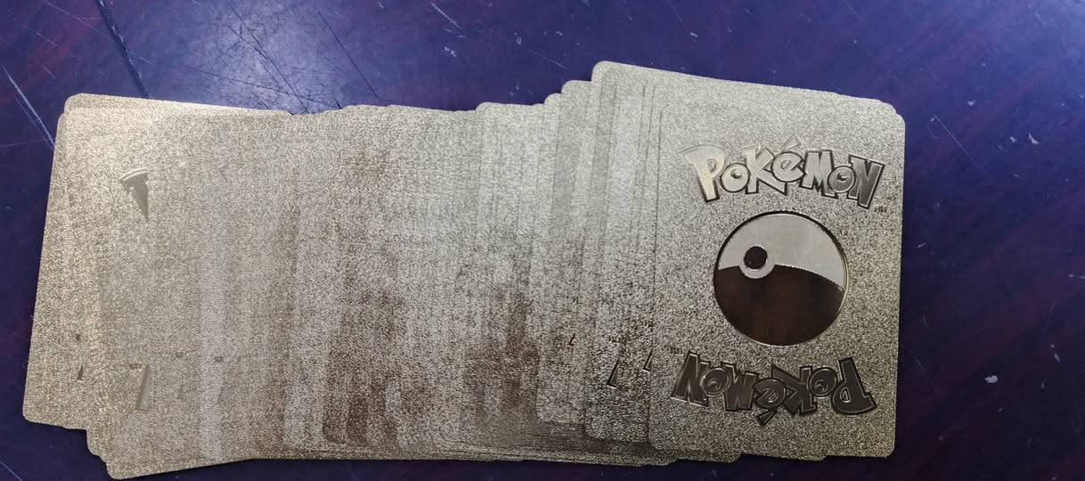 ورق بوكيمون ذهبي كاربون فايبر
السعر 30 الف 
*********** واتساب
