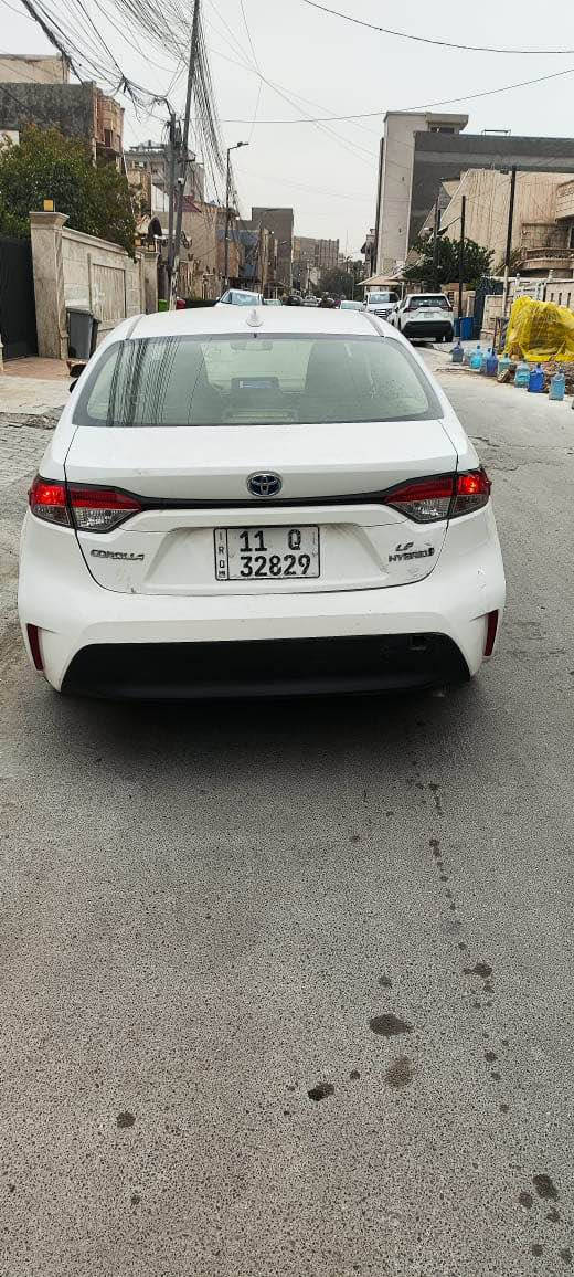 السلام عليكم 
 كورلا  2023 LE للبيع فقط
مكينة 1800 بانزين هايبرد ماشية 46 الف  
السياره جديده بمعنى الكلمه 
حادثها  الجاملغ 0باب خلفي راجع بارد 
ايرباك سليمة كلها لان ضربت جدا خفيفة 
صور الحادث مرفقة بالمنشور 
رادار امامي ‼️
تحديد مسار +سياقه ذاتيه 
مانع تصادم🚳 توقف ذاتي عند الاقتراب 🚶🏻‍♂️لدات اماميه LED
لايت زينون بلادي عالي ناصي
خرائط Gps📌كامره خلفيه 📷
تبريد لمس بيانو نطام🍃eco
هاند بريك بصمه كهرباء ⚡️
اوتو هولد ⭕️مانع انزلاق ⛔️
فول تحكمات ستيرن كروز مثبت سرعه
شاشة ظبط واعطال بل دشبول
منافذ USP/ 12V ⚡️
حساس اطارات 4 دسك
***********0علي 
مكاني اعظمية
سيارة بدون صبغ 
سعرها 165ورقة وبيها مجال 
صور حادثها موجودة ايضا بغداد, العراق
