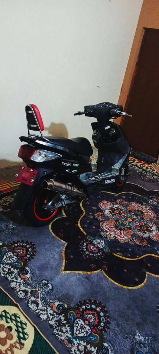 سلام عليكم سكنس فحل يباني قبق نفخ وستان حساس دراجه جديده كلش مداريه الله يشهد بانزين محسن دهن ميكا مولي (نوزل) دراجه ربع نكره بكل وكت الله يشهد مكفوله كفاله عامه من تاير ل تاير (فدوه اروحلكم فكريات ماريد)بدون مراوس بيع فقط سعره(1350) مكاني بغداد زعفرانيه ***********خاص ما جاوب شراي أتصل تجي تأخذه من باب بيتي جيب 10فيتريه وياك
