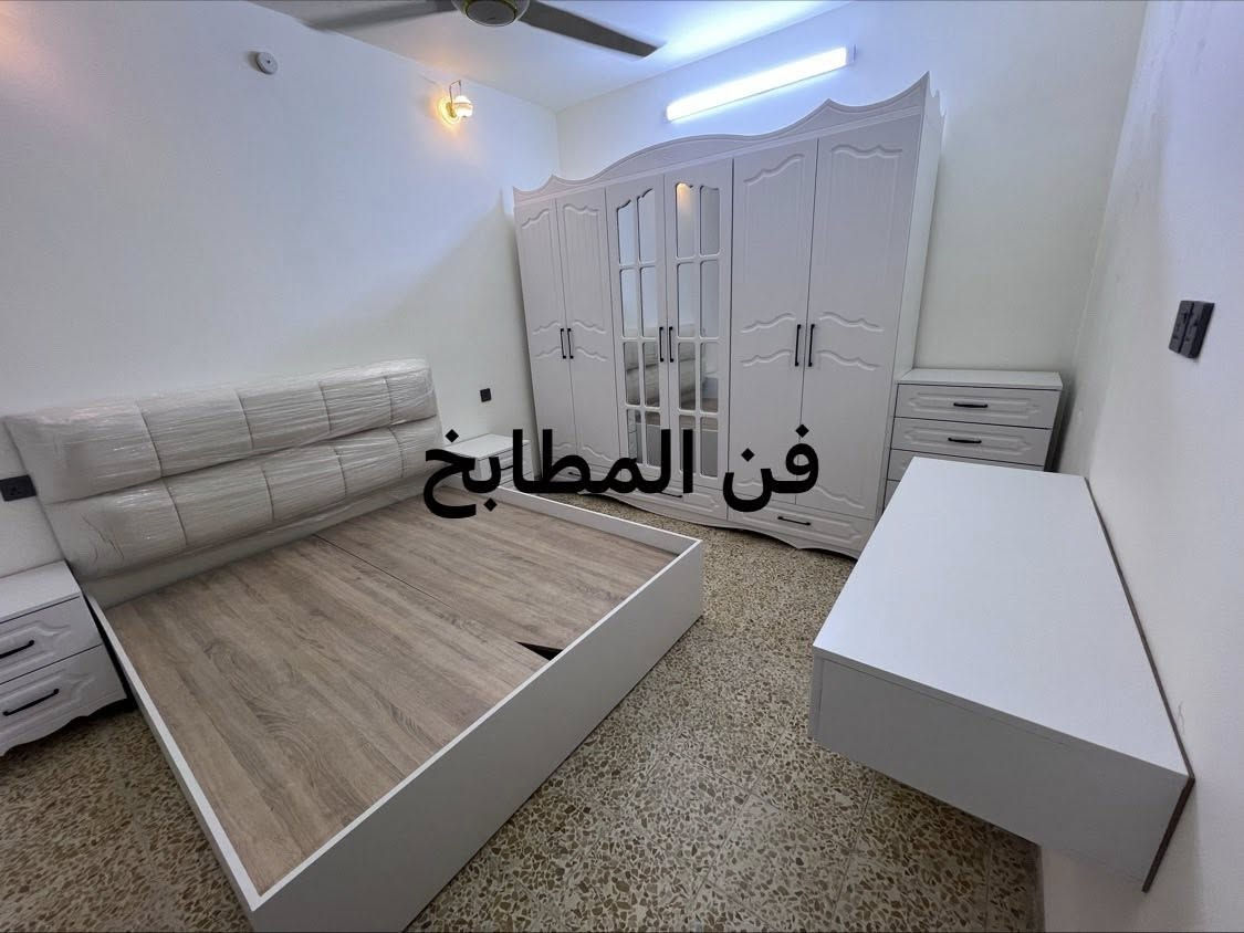 يقدم الكم فن المطابخ احدث الموديلات من كاونترات وغرف نوم التركي التفصال وحسب الطلب وضمان الجوده زورو موقعنا الغزاليه الشارع العام قرب دائرت الكهرباء لاستفسار ***********
