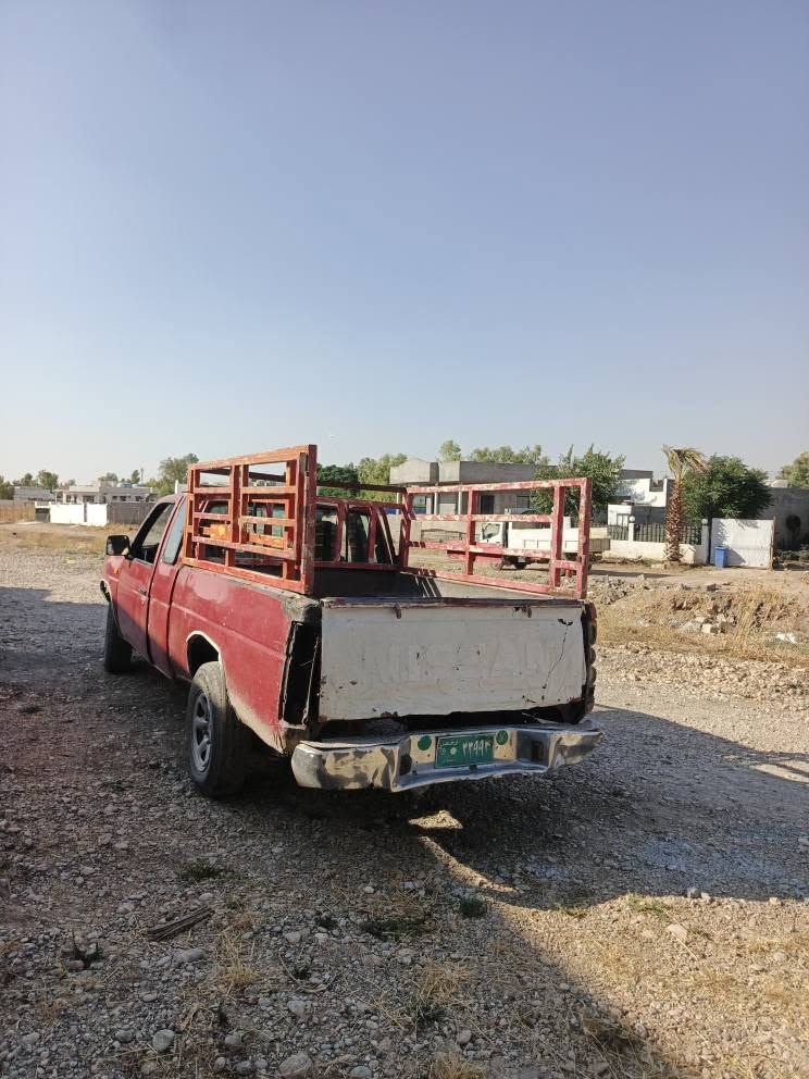 پیکاب نیسان مۆدیل 1991 اڕم کۆن دهۆک سعری 13 و مەجال شوێن هەولێر مەکینەی تۆزی سەرفی هەیە *********** دهوك, العراق
