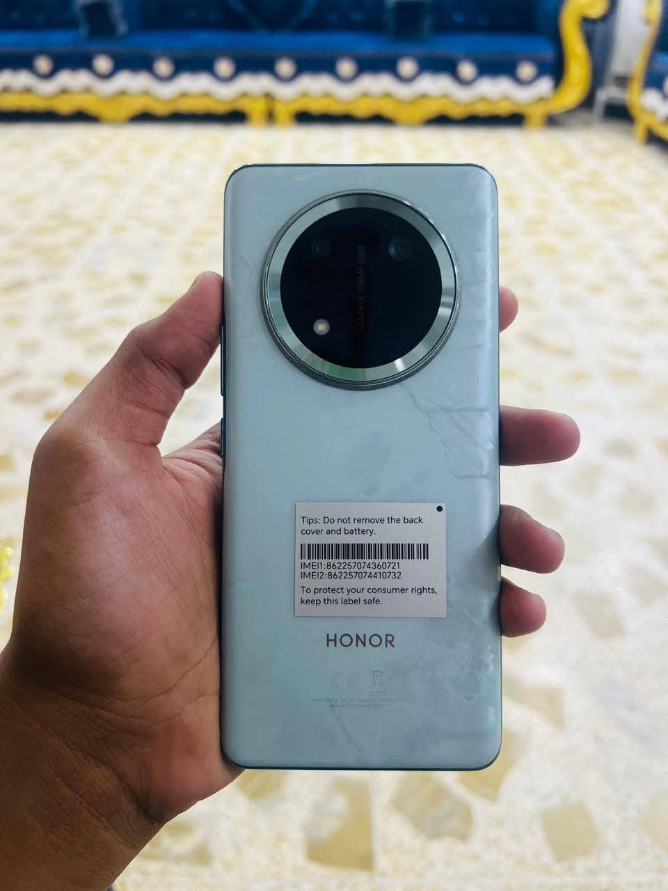 هونر
X9c
ذاكره 256
رام 12+12
لون سيراميك
جهاز  نضيف 
اغراضه كامله
الجهاز شرط مابيه خلل ومامفتوح
للبيع سعر 270


**إذا كنت صاحب هذا الإعلان وتريد حذفه لأي سبب، رجاءا أرسل رسالة إلى الدعم الفني**