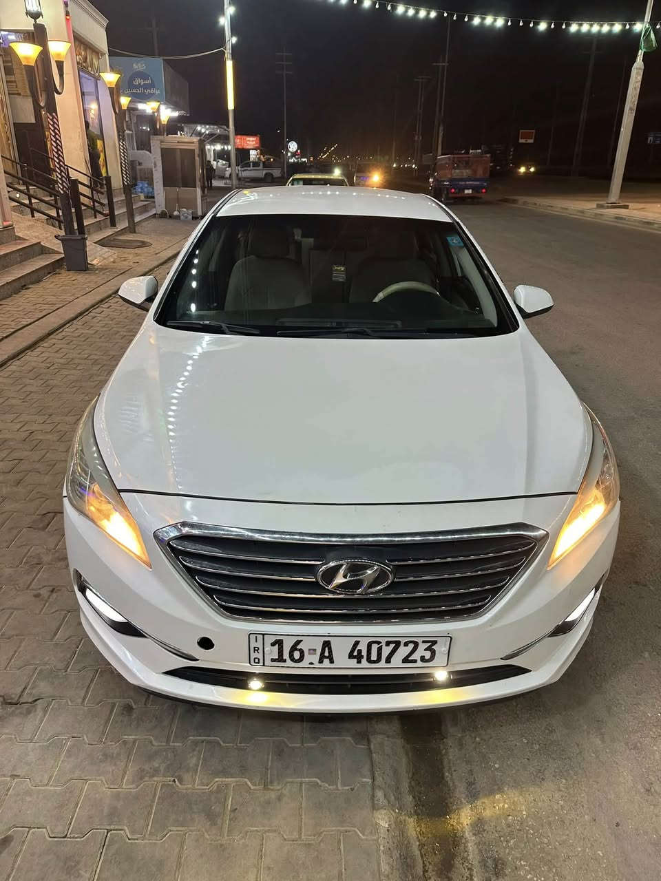 سلام عليكم 
سيارة سوناتا 2015 وراد امريكي
كلين … كلين … كلين فحص المندلاوي
محرك 2400 
تبريد ثلج ❄️ منظومة جديدة ❄️
رقم قادسية انكليزي باسمي
السعر 127 وبيها مجال
جاهزة من كلشي
مكانها نجف
 للاتصال : ***********
