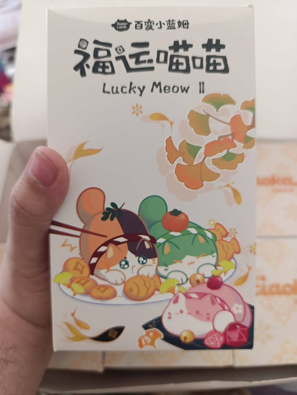 مجموعة Lucky Meow Series V2، وهي عبارة عن سلسلة من الدمى القطيفة التي تأتي في "صناديق غامضة" (Blind للبيع المجموعة من 6صناديق


**إذا كنت صاحب هذا الإعلان وتريد حذفه لأي سبب، رجاءا أرسل رسالة إلى الدعم الفني**
