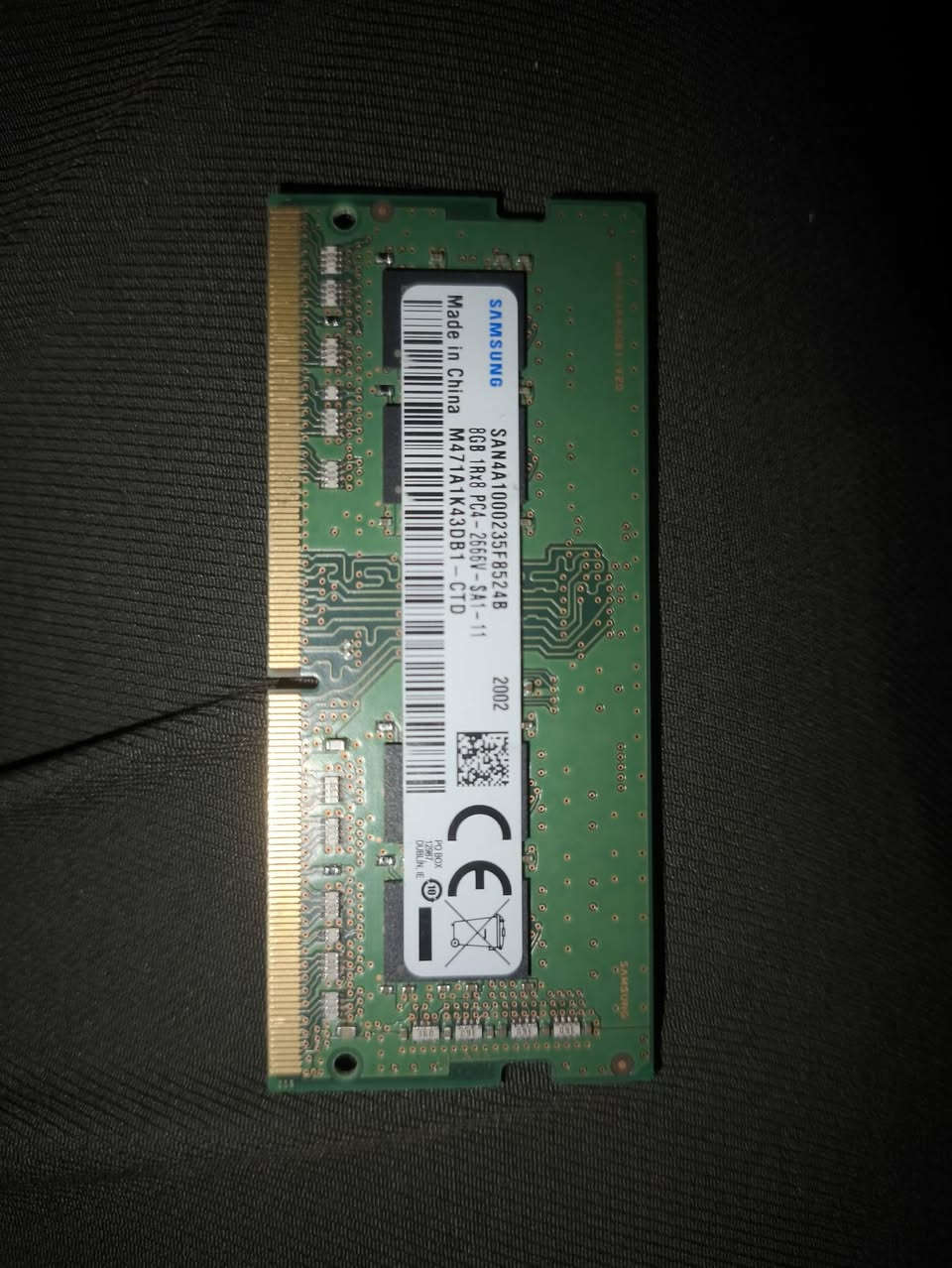 SSD NVMe M.2 سعة 1TB سرعة عالية وأداء ممتاز ✅ رامات لابتوب DDR4 سعة 16GB أصلية (Samsung & SK Hynix) ✅ هارد دسك Seagate BarraCuda سعة 1TB
💯 جميع القطع مفحوصة وجاهزة للعمل 📦 متوفر بيع مفرد
SSD NVMe M.2 سعة 1TB سرعة عالية وأداء ممتاز ✅ رامات لابتوب DDR4 سعة 16GB أصلية (Samsung & SK Hynix) ✅ هارد دسك Seagate BarraCuda سعة 1TB


**إذا كنت صاحب هذا الإعلان وتريد حذفه لأي سبب، رجاءا أرسل رسالة إلى الدعم الفني**