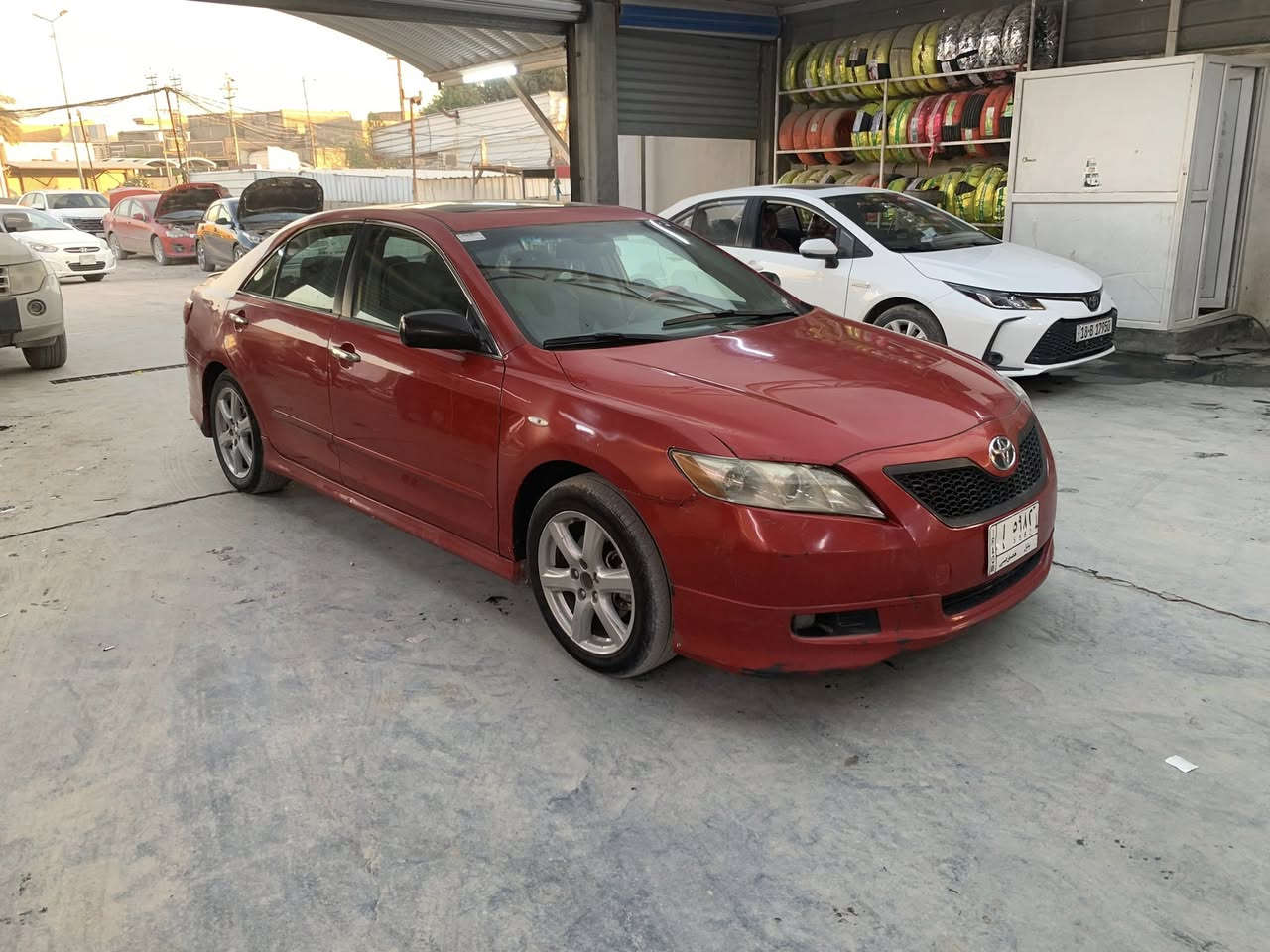 للبيع كامري 2008سياره فول فتحه مكينه 6سلندر سياره جاهزه كير مكينه حاويه جدد حداديه جديد الف متصرف عليها تحويل مباشرتاا رقم بابل مميز السعر 110 حادثها جاملغ الايمن وبيها جلاتين بجاملغات الخلفيه سياره مال جناي مكانها ب الحله 
الاتصال ***********
