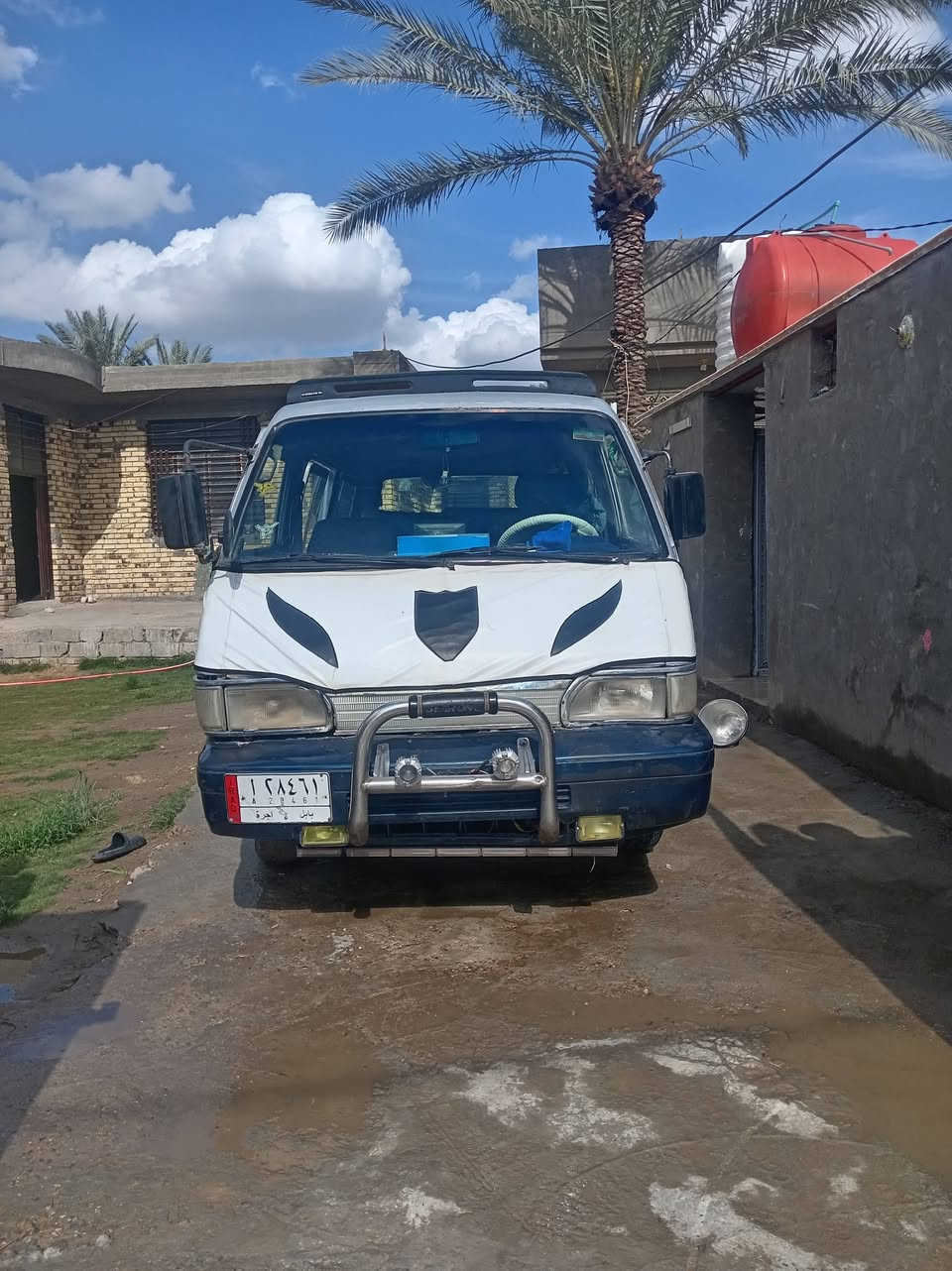 اسلام عليكم للبيع كيه بسته مويل ٩٤ رقم بابل الماني رعيها موجود تحويل اشوكت متريد مكينه وكير واكسن كفاله حداديه تخم تاير جهاز اتعدلك بس بل راعي السعر ٢٥ وبيه مجال رقم الهاتف *********** مكاني حله
