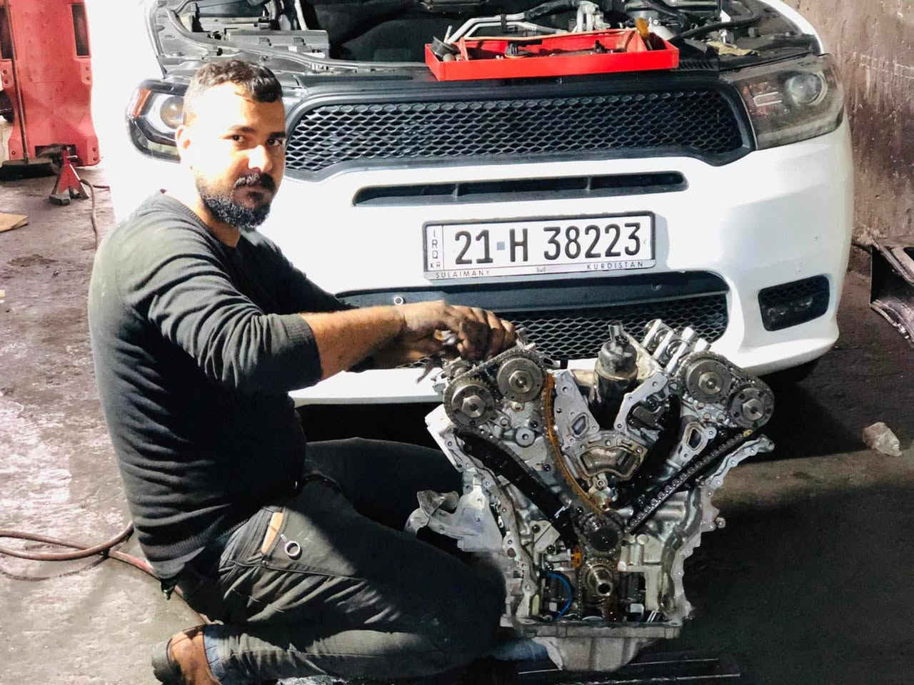 السلام عليكم
متواجدين بالكراج من ساعه 8 صباحاً لحد ال 5 مساءاً الاسطه محمد كركوك اسطه راهم وينصح وياك تطلع راضي 
اسطه جوكر (صيني ياباني كوري امريكي ) 
تجفيت جميع انواع المحركات 
كير جميع انواعه 
صدر جميع انواعه 
‭0770 478 6459‬ 
اتصل وتدلل 
(ولا نتعامل بالدين اطلاقاً )
