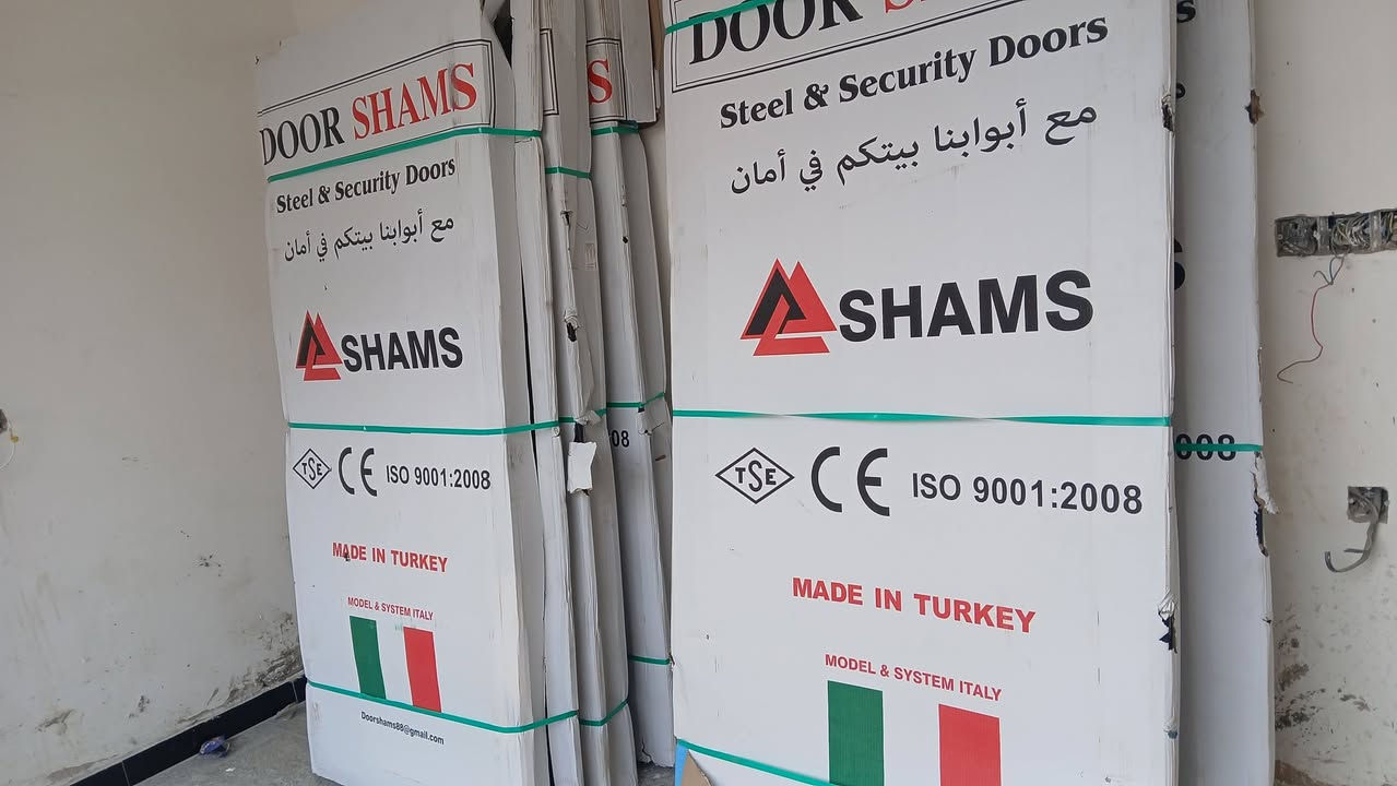 ابواب قاصه تركيه ٢،١×١ م عندي ست قطع تفتح يسار للبيع جدد سعر القطعه ٢٠٠$ ثقيله ***********
