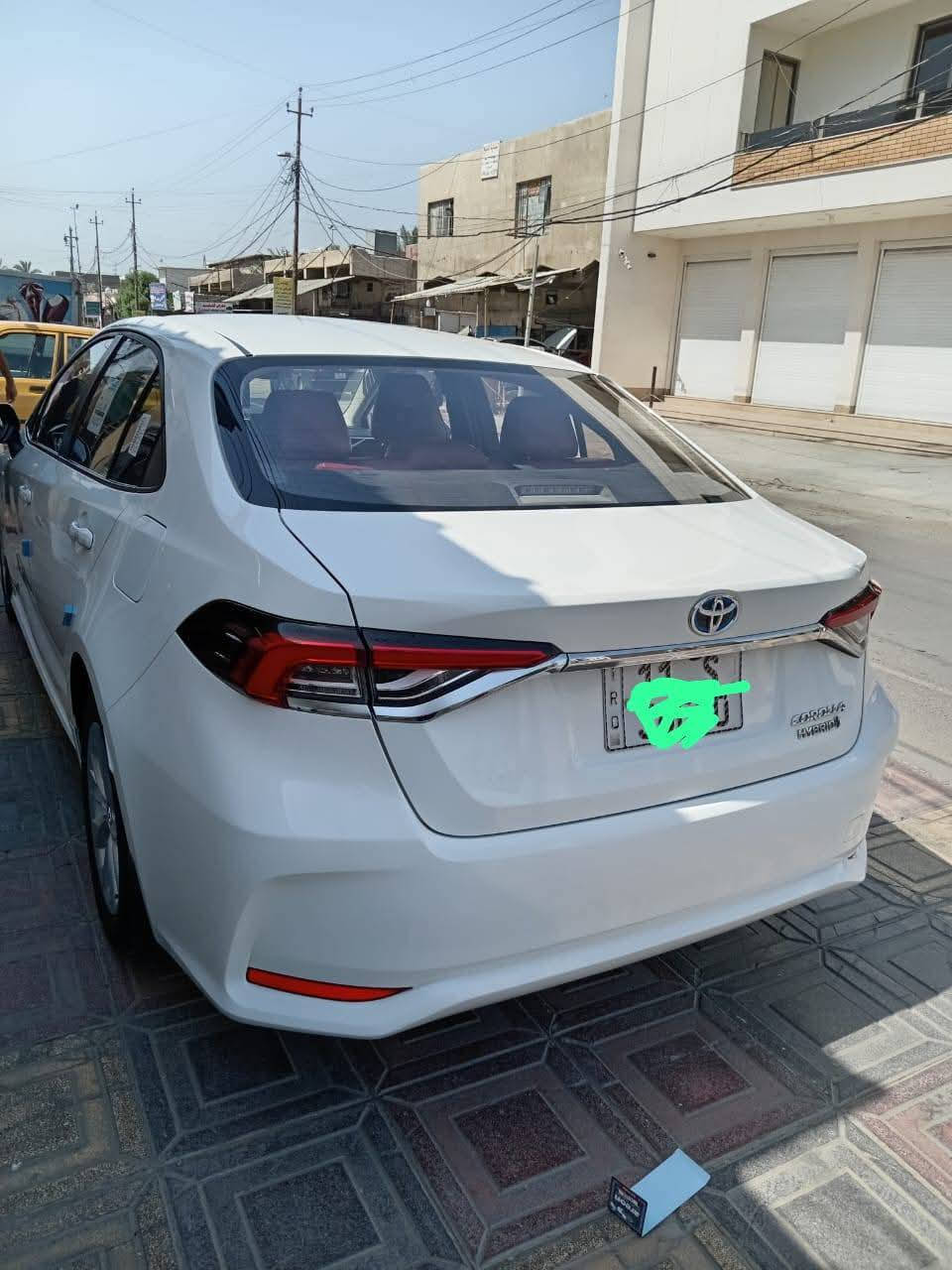 سلام عليكم 

كورلا هايبرد 2022
الشكل الخليجي فوول مواصفات ✅

ماشيه 136 Km

حساس خلفيه + اماميه ✅

تحكمات قياده ✅

تبريد قطعتين ✅

محرك 1800 ± كير كفااله ✅👍🏻

السياره رقم  بغداد شرط البيع
تحويل مباشر ✅

هاند بريك كهربائي+ اوتو هولد ✅

لايت زنون ✅

بصمه بوب + بصمه تشغيل ✅

فتحه سلايت ✅

السياره بيها مواصفات خير من الله ⚪

السياره مكفوله من الصبغ بيها بارد ✅

السعرر 134 بيها مجال بسيط 👍🏻

مكان السياره 📍 الدوره حي اسيا 

للاستفسار الاتصال على *********** وات ساب ✅
*********** 

حياكم الله
