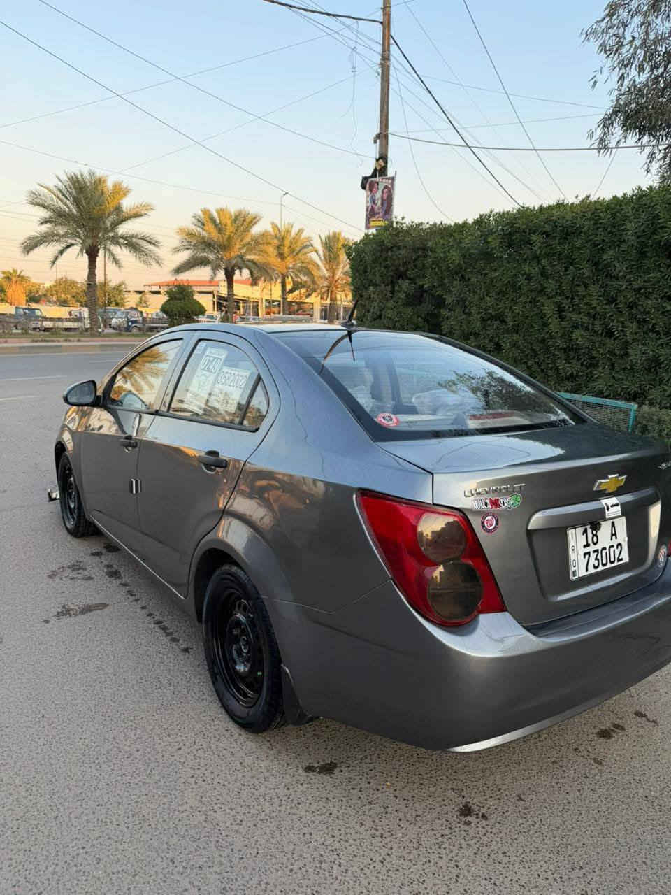 سلام عليكم من رخصت الادمن سيارة للبيع سونك شوفرليت وارد خليجي مكينة 1600 مفتوح مكاني بغداد حي جهاد سيارة خير من الله بسعر مناسب 58 وبيهة مجال الشراي يدخلي ولتعبني ماعجبك اعبر المنشور سيارة كاملة نقصهة  غاز تبريد سيارة مصبوغة للجمالة مابيهة اي ضربة فقط البراكيت الامامي والخلفي  شي خفيف وهاد رقمي *********** اذا  حاب تتواصل وياي اني خادم   اهمشي بدون كسران حلال العالم ولذا اكو مراوس سيارة حديثة صني او النترة نيسان او كورلة فرق انطي بس اهمشي كون باسمة زوج تايرات جداد يعني من تاخذ سيارة تترحملي  رقمهة انكليزي الحديث يعني اي مكان نكدر نكول رقم سبارة   بابل الحلة
