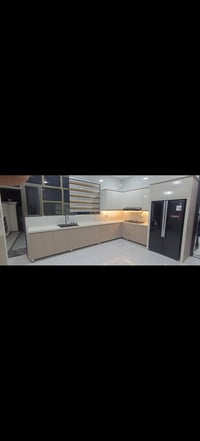 كاونترات المنيوم HDF • شبابيك المنيوم سلايت • ابواب جي ٥٥/٦٠/٦٦