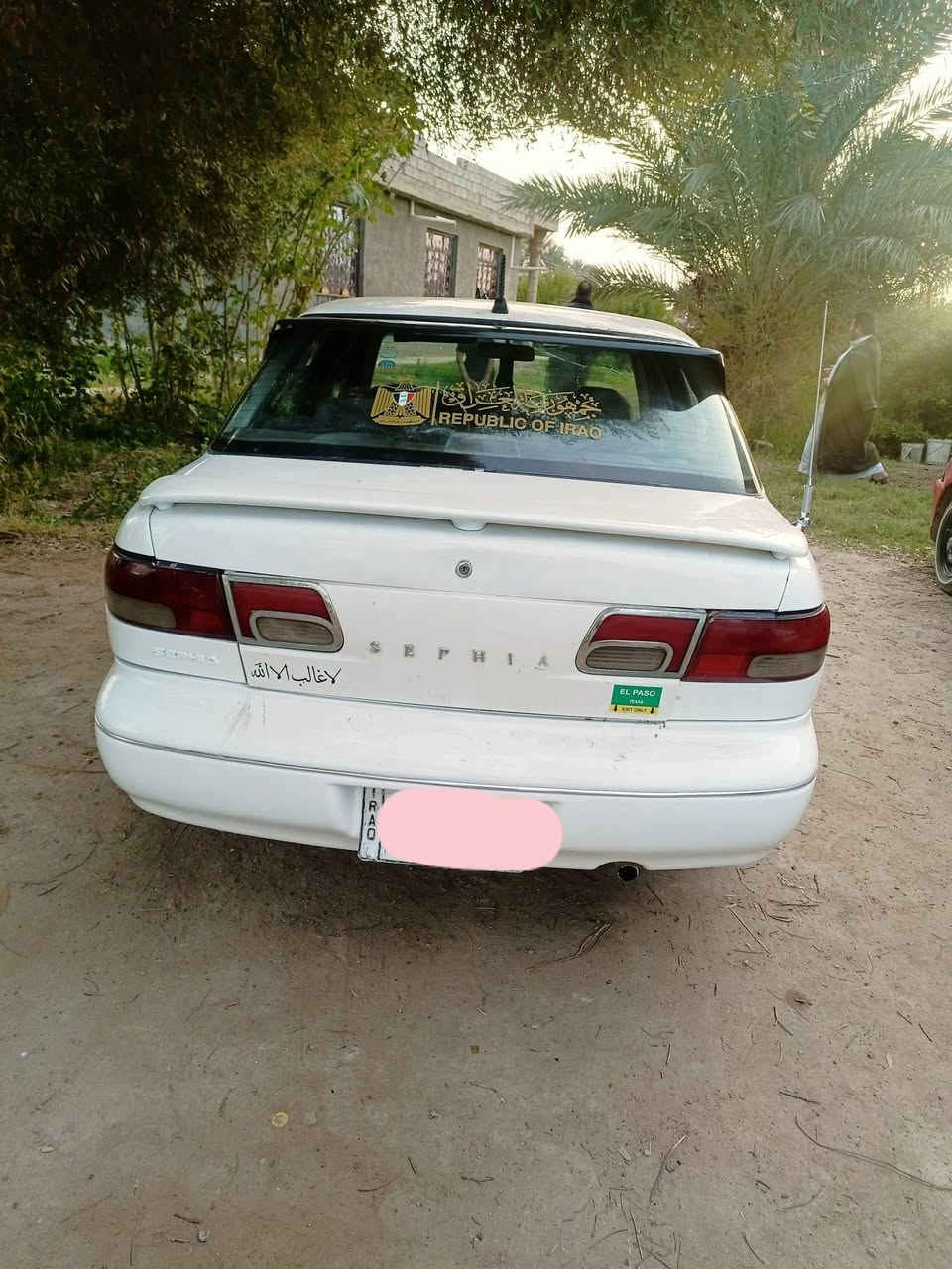 ‏‪***********‬‏كيا سيفية للبيعكيا سيفية للبيع
موديل 1995
كير اوتوماتيك 
رقم بغداد
  سيارة جاهزة
تخم تاير 
حدادية 
كير ومكينه جديد
سنويه ل 28
مشروع وطني
كهربائيات كله شغاله 
مكفولة من ضربة والكص 
صبغ حزام الجماليه
