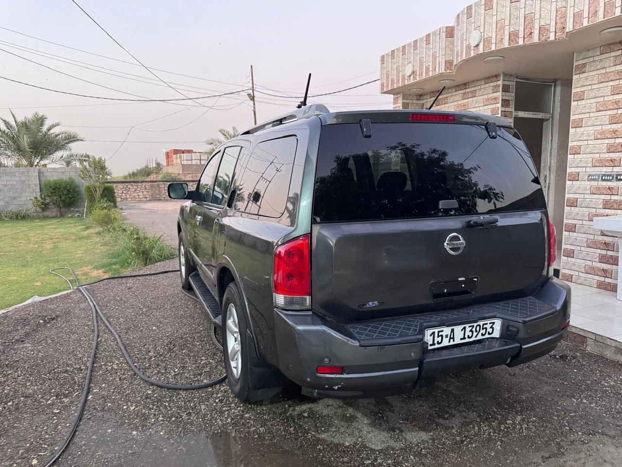 السلام عليكم
نيسان ارماده 
موديل 2011 
رقم انبار 
كشنات كهرباء 
شاشه
محرك 8 سلندر 
تبريد 3 قطع
7 راكب

مكان السيارة الأنبار الرمادي 

***********
