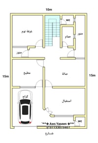 🏠 تصميم خرائط هندسية للمنازل ✅ تصاميم حديثة وعملية ✅ استغلال مثالي للم...