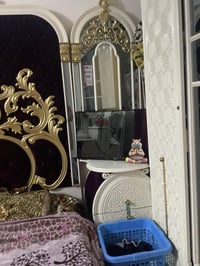 غرفه تركي ١١ قطعه أو١٠ اكو قطع ما مصورهم بعد نضافه كدامكم مراوس بصاج ع...