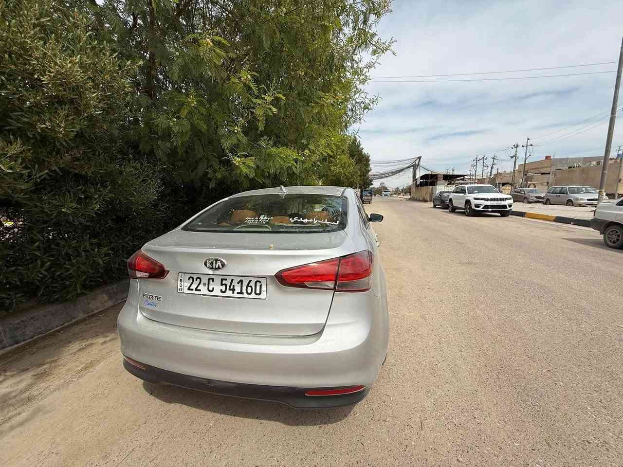سلام عليكم سياره كيا فورتي للبيع 2018 حادث امريكا مرفق بل صور السياره مكينه 2000 السعر 115 لاستفسار ***********
