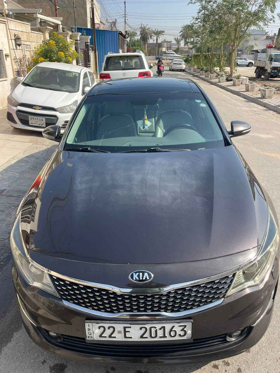 كيا اوبتما 2016 خليجي ما بيها قطرة صبغ فول مواصفات 1/1 بيها فقط جراد بالبنيد والباقي مكفولة رايدها ب 155 وبيها مجال رقمي *********** بغداد, العراق
