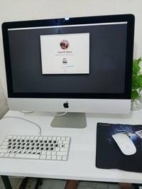 مواصفات جهازك بالتفصيل: ​نوع الجهاز: iMac (كمبيوتر مكتبي متكامل من أبل...
