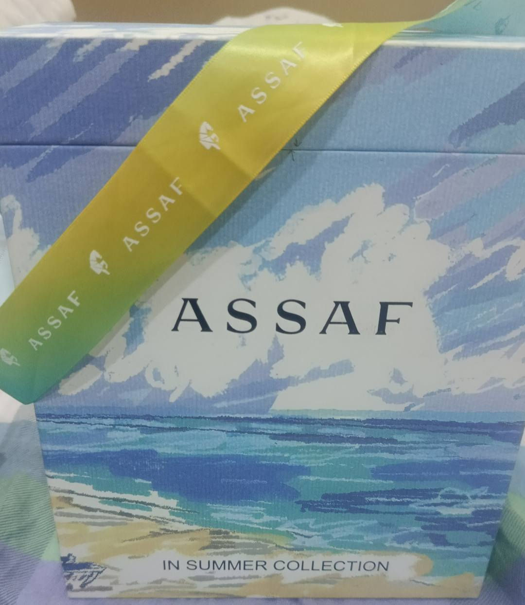 السلام عليكم متوفر عطور عساف الأصلية بكج متكون من3عطور
Sea Waves
Swimming in Summer 
Copa Capana
عطور اورجنال سعة العطر الواحد200مل
للطلب مفرد أو بكج كامل مراسلة خاص او واتساب ***********
