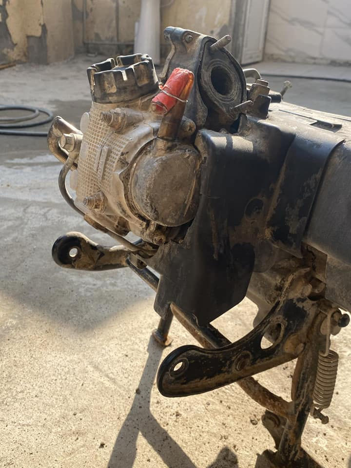 محرك دراجه كرستال للبيع السعر 60 شغال مع كابريتر فقط.
العنوان/ بابل// حله.  
رقمي //***********
