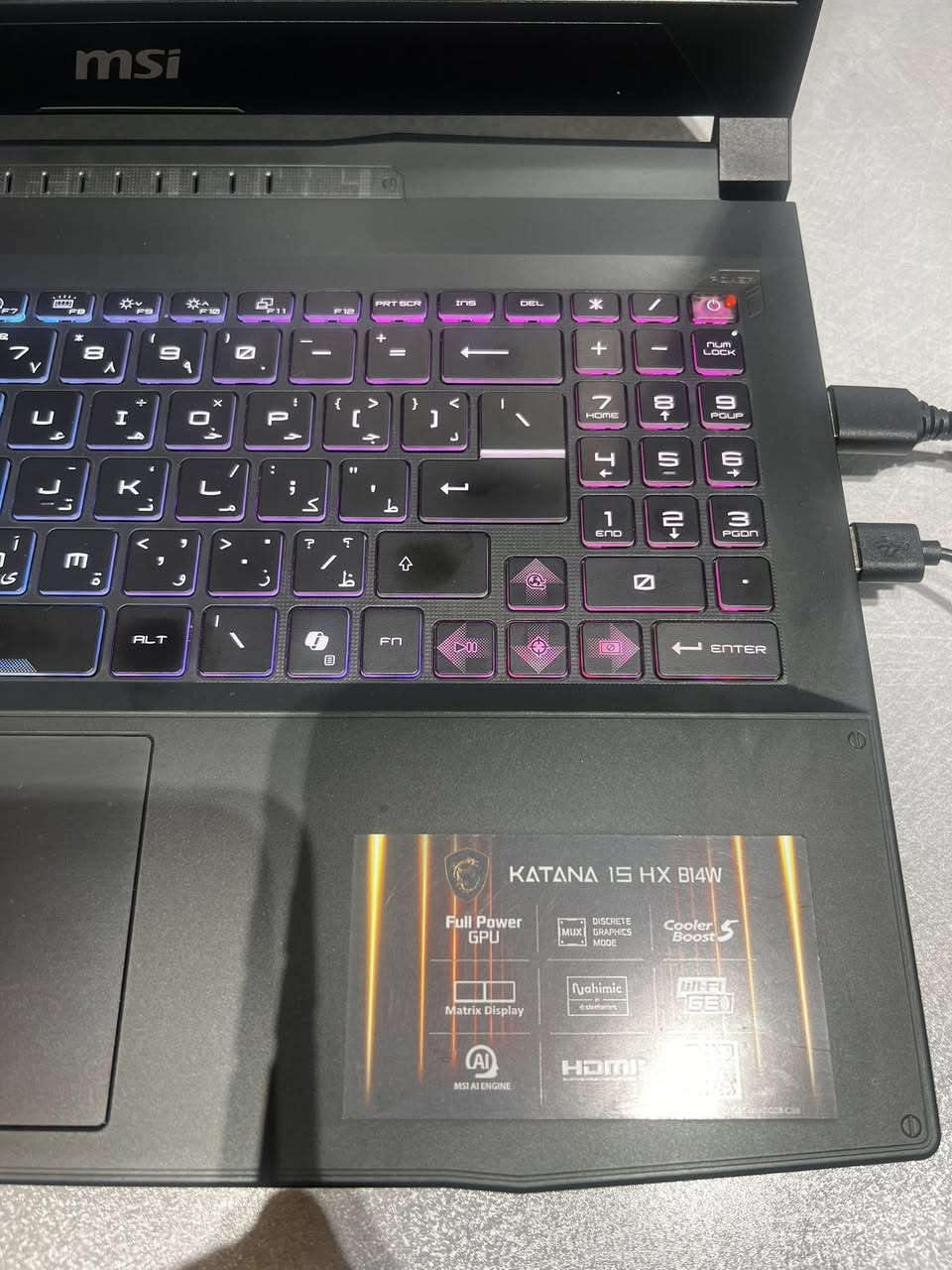 سلام  عليكم للبيع 
i7146550Hx
رام 32
Ddr532
5060 8 gb
***********
