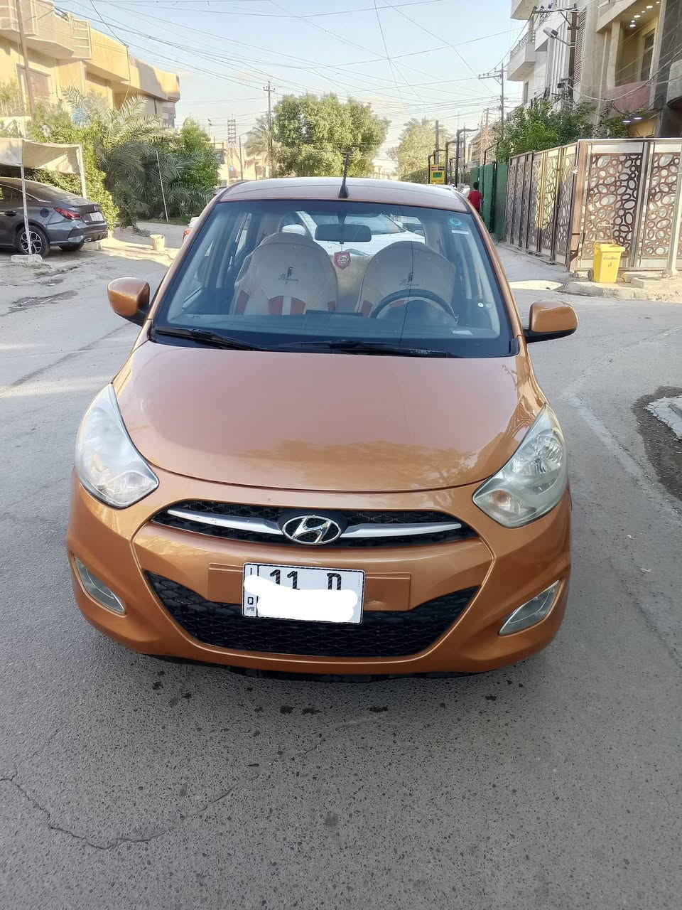 هونداي i10 موديل 2015 لون مميز رقم بغداد دولي سابقا كان بيها جراد بسيط وصبغ جماليه السعر 72 وبيها مجال كير محرك صدر تبريد جديد موبايل ***********
