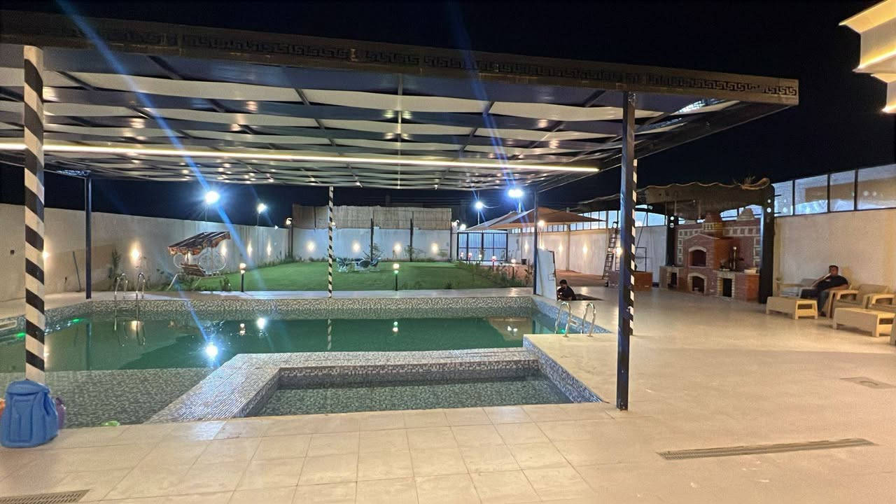 مزرعة للإيجار اليومي 🏡🌳

📍 *********** 

✔️ أجواء هادئة ومناسبة للعوائل والشباب

✔️ مساحة واسعة وخدمات متوفرة

✔️ مثالية للراحة والونسة

📌 للحجز والاستفسار يرجى الاتصال أو المراسلة على واتساب: 
 📞*********** 
 موثق في تطبيق اجرلي لسياحة المزارع في العراق 🇮🇶
