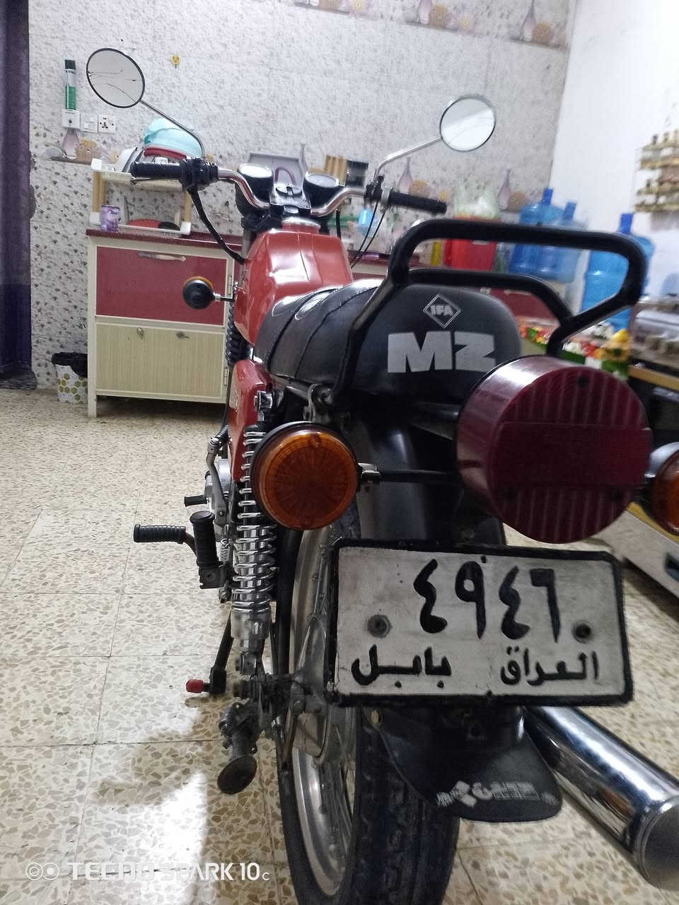 سلام عليكم تحياتنا الكروب جنايه المزتMz ماطور البيع قطرت الحيم مابي سايس 5الماني راس وجعب ما عده الدبلات ول تاير الكدام ماطور حلو وخير من الله  بدون بدون بدون العنوان نجف كوفه الاستفسار عل رقوم ***********) وهاذه بي وتساب (***********) 🤍💕
