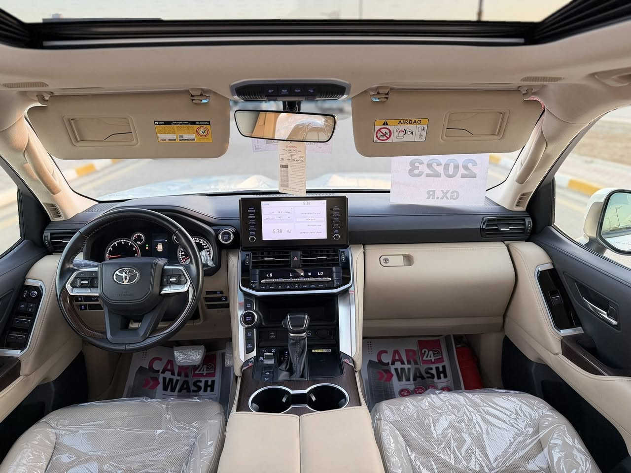 تويوتا •••• لاندكروز GXR ✅✅

موديل ••••           2023  ✅✅ SAS ( ساز )

فول مواصفات ••• 3 شاشات ((تطبيق))
6 :: سلندر
محرك 4000
8 :: ارباك 
جديدة جدا بحالة الوكالة 
ماشيه 30 الف 
جنطة كهرباء 
كراسي كهرباء 
جلد بيجي بلادي 
طفايه 
سلايت
3 شاشات بلاديه
تشغيل  عن بعد 
السياره فول 1/1
للاستفسار اكثر عن الاسعار والتفاصيل 

✅✅☑️☑️لاتترددوا بالتواصل معنا ☑️☑️✅✅
         (( معرض دبي لتجارة السيارات الحديثه ))

متوفر جميع أنواع السيارات الخليجيه والأمريكية

 بييع     ☑️☑️
شراء     ☑️☑️
مراوس ☑️☑️

العنوان ::: الصويره
بإدارة    ::: عامر الزبيدي 

للاستفسار اكثر عنّ الأسعار والتفاصيل والصور 

الاتصال على الأرقام ☎️☎️

***********☎️☎️

***********☎️☎️
