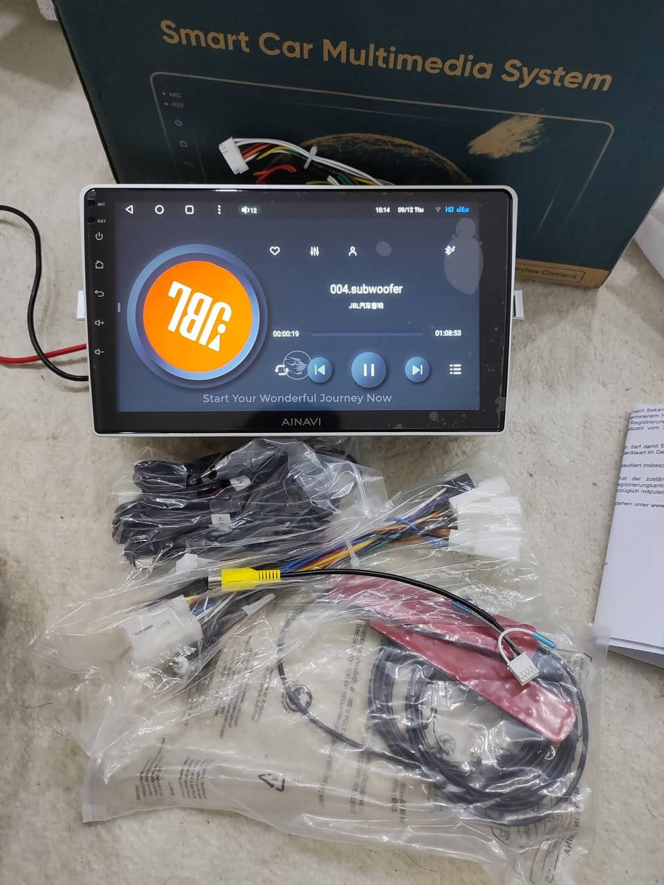 شاشة Ainavi
رام 8gb ذاكيرة 256gb
فول واحد على واحد منفذ hdmi
للاستفسار ***********
