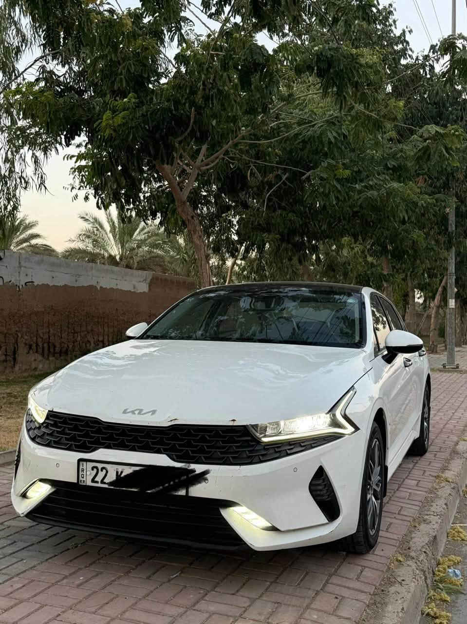السلام عليكم
كي فايف 2023 خليجي وكاله نم

مكفوله بيه طخه بسيطه بالبنيد معدله ع بارد فقط

ماشيه 90 الف 

موصفاتها

محرك 2000 دوش

بانوراما 

بصمه

كشنات جلد + تحكم تدفئه

كشن كهرباء 

حساس امامي خلفي 

شاشه نفكيشن 

كامره خلفيه 

تبريد شاشه

جنطه ذكيه 

لايت زنون 

لد نهاري 

تبريد خلفي 

نضام ترحيب 

اناره خارجيه 

مود درايف 

نضام عرض لكامره 

دشبول شاشه 

رقم اربيل الجديد بإسمي 

مكان السيارة بغداد 

للإستفسار اخوكم محمد

 ***********
