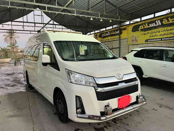 السلام عليكم  هايس موديل 23فول مواصفات كير أوتوماتيك كفاله عامه ماشيه 250الف سعر 395اوبيه مجال رقم ***********
