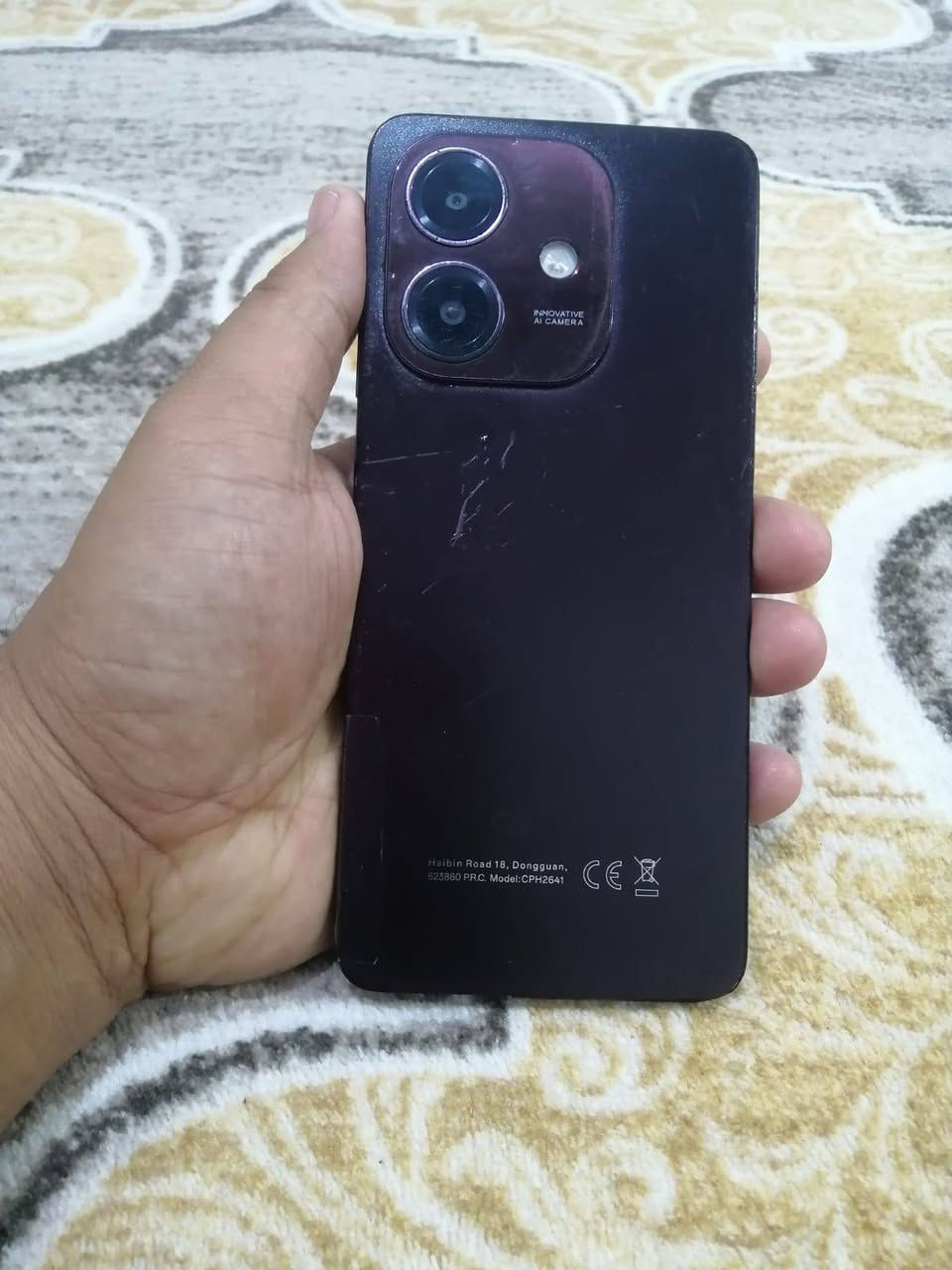 جهاز  oppo A3شرط الفحص بي شويه وصله من الشاصي طايحه وفطر بالبلازمه ما مئثر ع المس ذاكره 128 كلش حلو وسلس بطاريه 5100 امبير شحنه راقي تريده للاطفال تريده الك اصدار السعر 75 الف شرط الفحص ولشغل تفحص وتاخذ كاميرات اتصال انترنين اصداره 14 الاتصال برقم *********** البصره القبله
