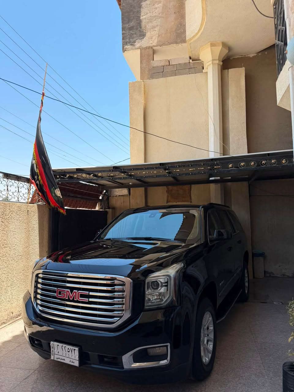 السلام عليكم جمسي موديل 2019 خليجي كفاله عامه رقم بغداد باسمي مواصفاته تشغيل عن بعد صندوك كهربائي كراسي كهرباء حساس امامي خلفي كامره دواره ماشيه 93كم السعر 360.       الرقم ***********
