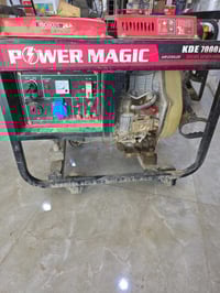 مولد كاز كاما ٣٠ امبير عدد ٢ واحد مستخدم ساعتين فقط والثاني مستخدم سعر...